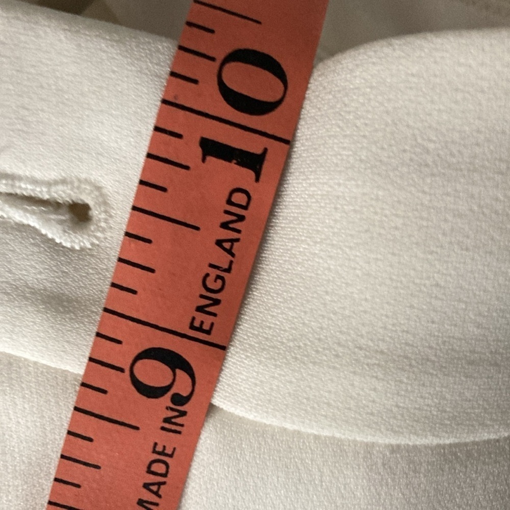 Aritzia Babaton High Waisted White Trouser Pants Size 2 (as Is) - Picture 5 of 10